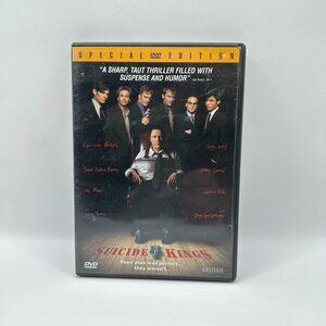 Suicide Kings 1998 Special Ed DVD Christopher Walken Comedy Thriller Artisan